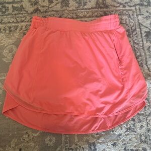 Coral Lululemon Skort